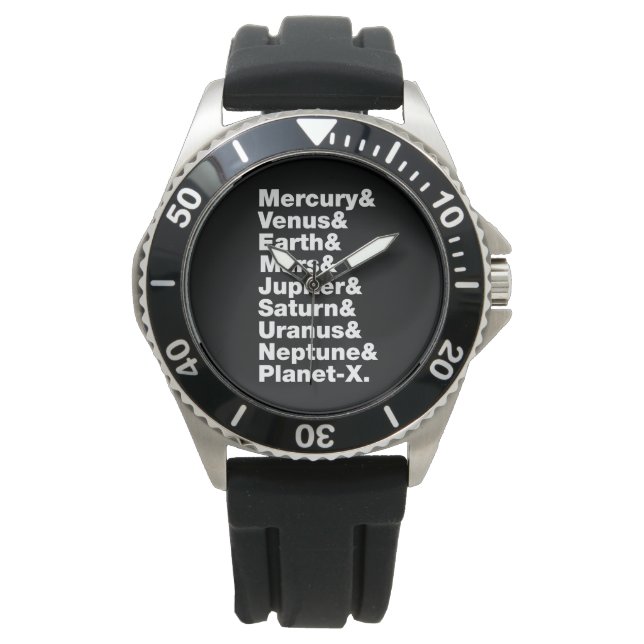 Reloj De Pulsera Sistema solar (Anverso)