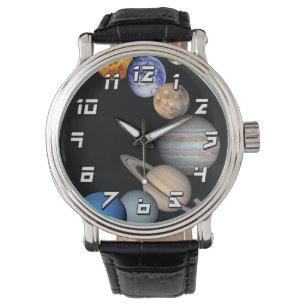 Reloj De Pulsera Sistema solar Montaje Fotos del Planeta JPL