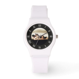 Reloj De Pulsera Sistine Madonna Cherubs Pensando