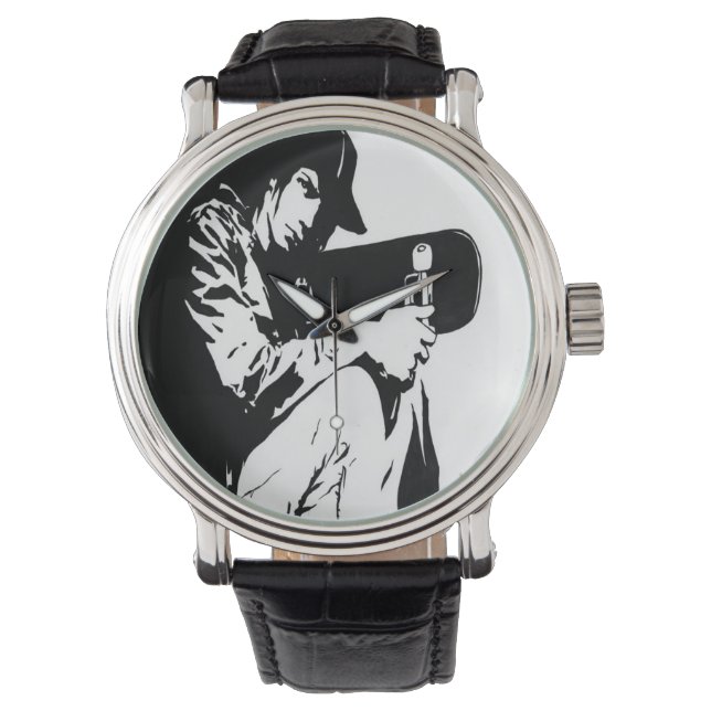 Reloj De Pulsera Skateboarder Watch (Anverso)