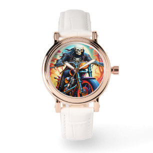 Reloj De Pulsera Skeleton Recorriendo la cueva del fuego