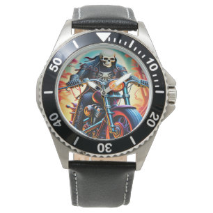 Reloj De Pulsera Skeleton Recorriendo la cueva del fuego