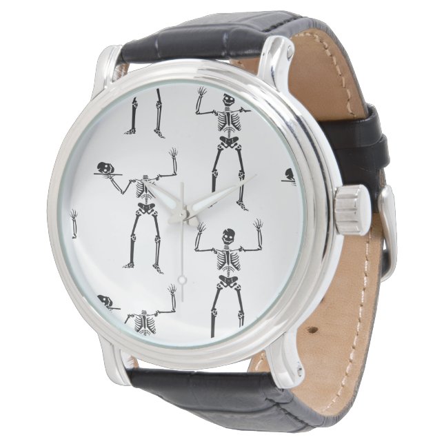 Reloj De Pulsera Skeletons de Halloween, Truco o Trato, Buu (Angular)
