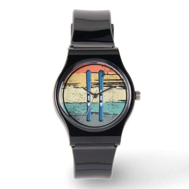 Reloj De Pulsera Ski Boards Vintage (Anverso)