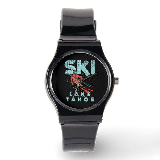 Reloj De Pulsera Ski Lake Tahoe (Anverso)