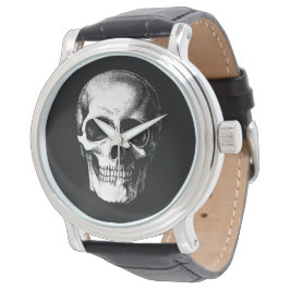 Reloj De Pulsera Skull Gothic Halloween Boda Watch