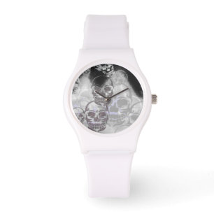 Reloj De Pulsera Skully Ladies Sporty Watch