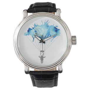 Reloj De Pulsera Skydiver, paracaídas. Deporte de Skydiving. El