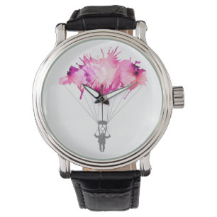 Reloj De Pulsera Skydiver, paracaídas. Deporte de Skydiving. El