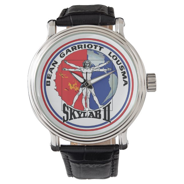 Reloj De Pulsera Skylab 2 Vitruvian Man Mission (Anverso)