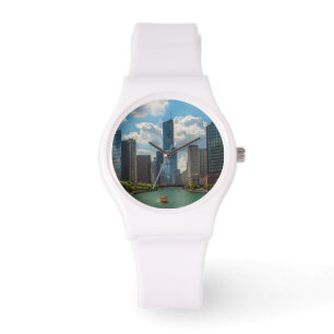 Reloj De Pulsera Skyline Chicago