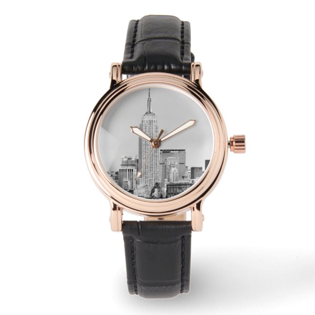 Reloj De Pulsera Skyline IV de NYC (Anverso)