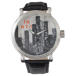 Reloj De Pulsera Skyline NYC