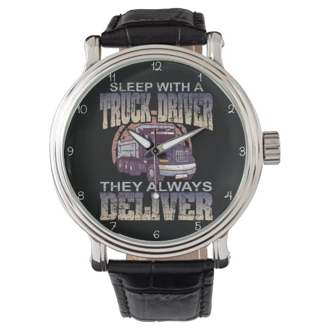 Reloj De Pulsera Sleep With A Truck Driver (Anverso)
