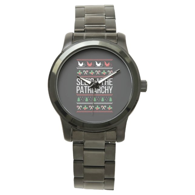 Reloj De Pulsera Sleigh El Patriarcado II (Anverso)