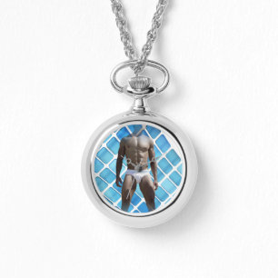 Reloj De Pulsera SlipperyJoe hombre muscular seis empates abs macho