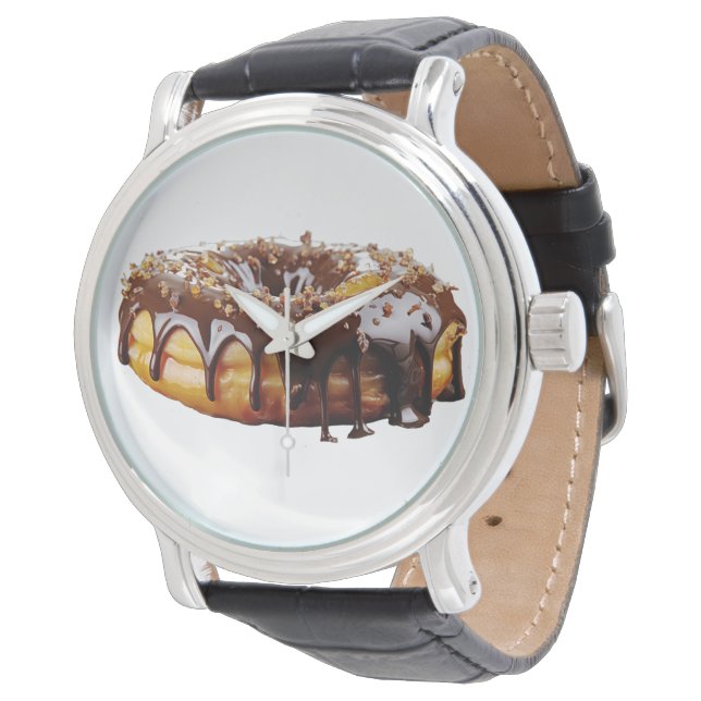 Reloj De Pulsera SlipperyJoe's decadent donut covered thick glossy  (Angular)