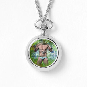 Reloj De Pulsera SlipperyJoe's hombre adulto muy musculoso sin cami