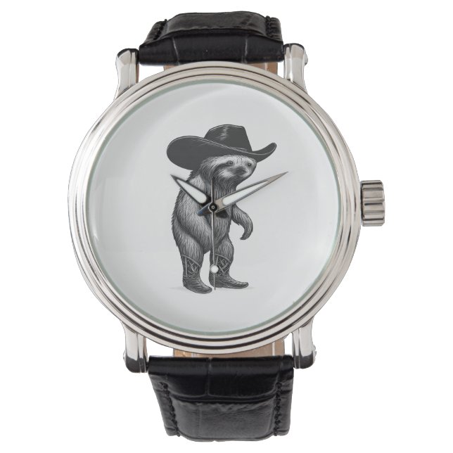 Reloj De Pulsera Sloth Howdy Sloth (Anverso)