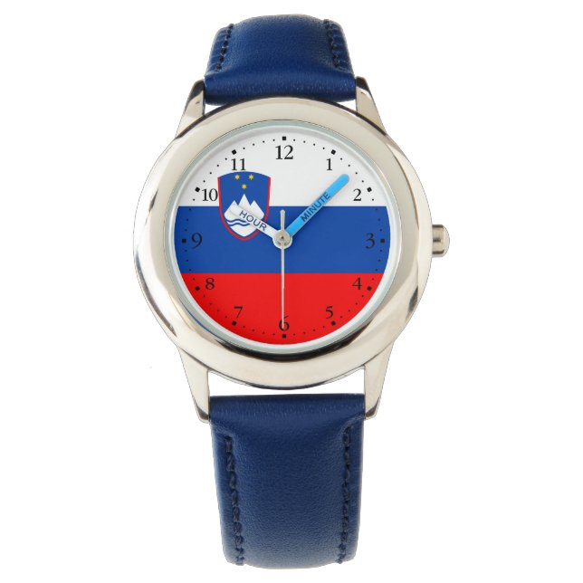 Reloj De Pulsera Slovenia Flag (Anverso)