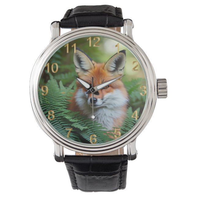 Reloj De Pulsera "Sly: El Zorro en las sombras" (Anverso)