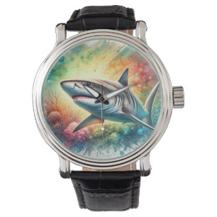Reloj De Pulsera Smalltooth Sand Tiger Shark 160724AREF210 - Waterc