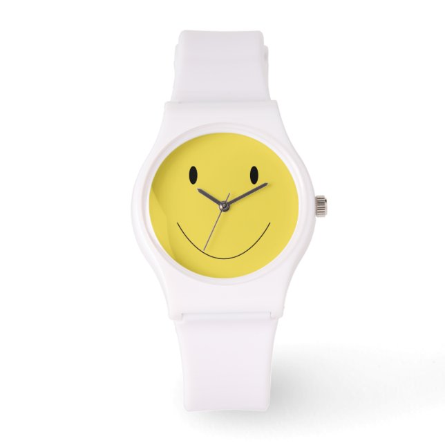 Reloj De Pulsera Smile Yellow Happy Face 007 (Anverso)