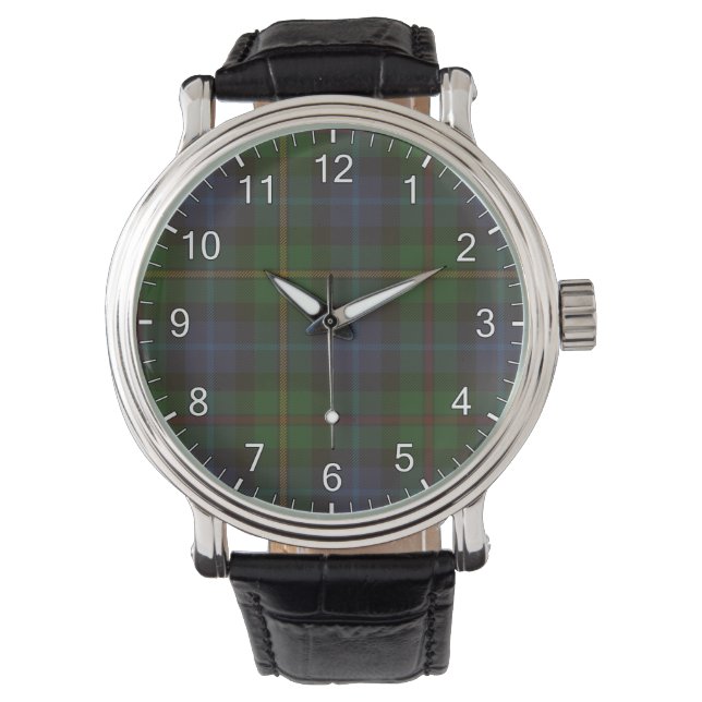 Reloj De Pulsera Smith Clan Tartan (Anverso)