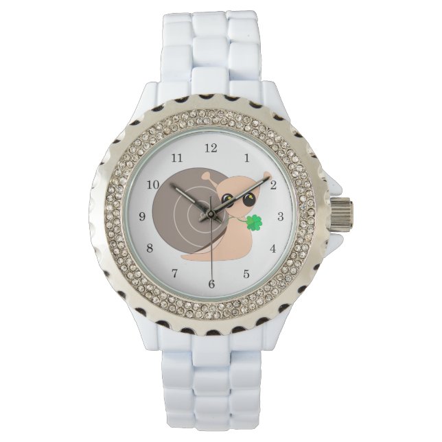 Reloj De Pulsera Snail with Clover Watch (Anverso)