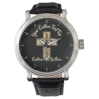 Reloj De Pulsera Snake on Cross