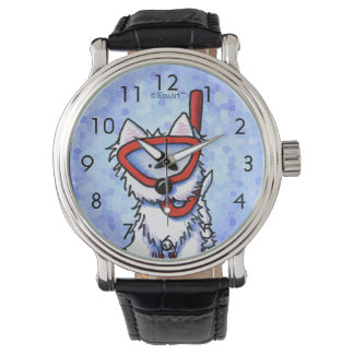 Reloj De Pulsera Snorkel Westie Wrist Watch