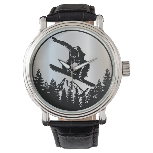 Reloj De Pulsera Snowboard Watch (Anverso)
