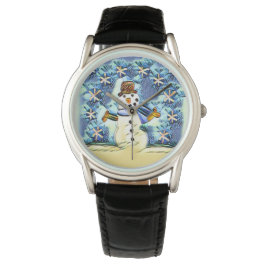 Reloj De Pulsera Snowie Snowman
