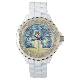 Reloj De Pulsera Snowie Snowman