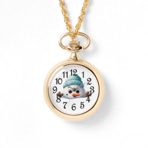 Reloj De Pulsera Snowman