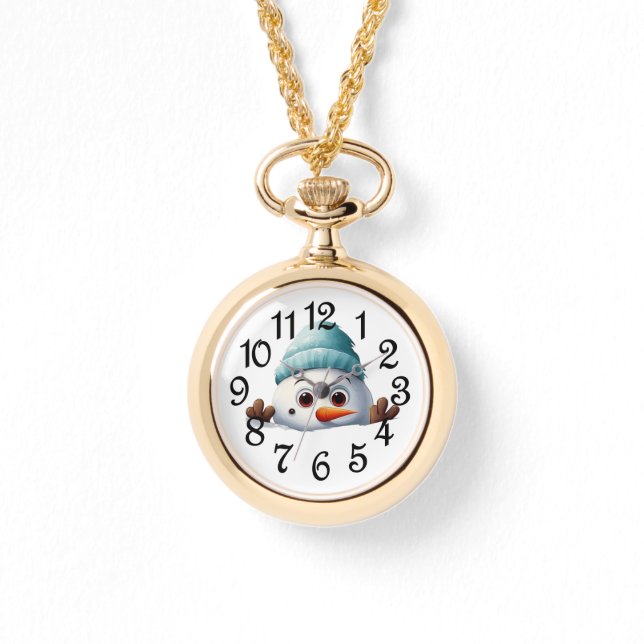 Reloj De Pulsera Snowman (Anverso)