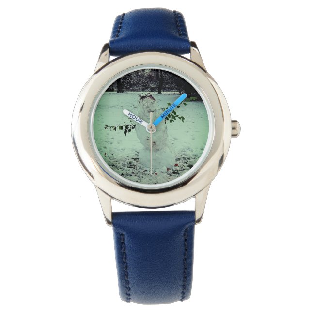 Reloj De Pulsera Snowman (Anverso)