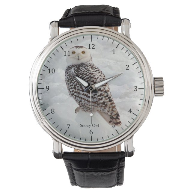 Reloj De Pulsera Snowy Owl watch (Anverso)