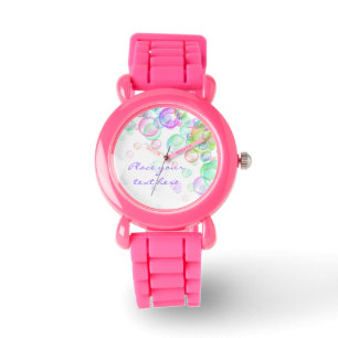 Reloj De Pulsera Soap Bubbles
