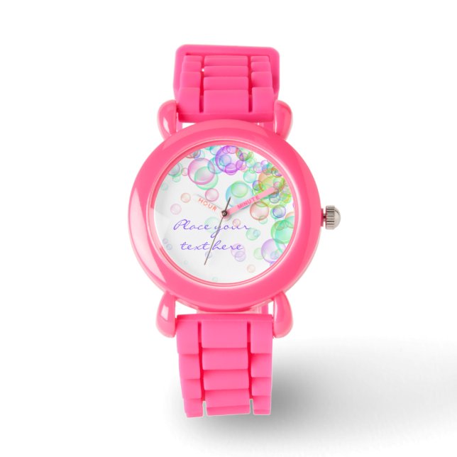 Reloj De Pulsera Soap Bubbles (Anverso)
