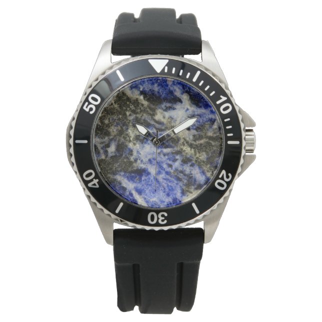 Reloj De Pulsera Sodalita Azul (Anverso)