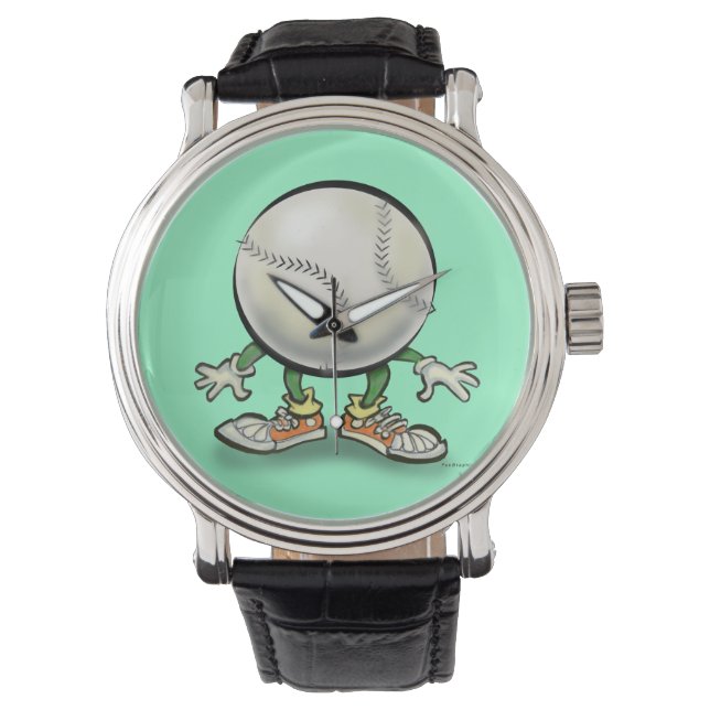 Reloj De Pulsera Softbol (Anverso)