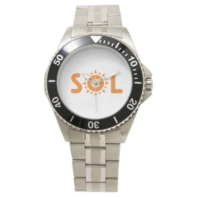 Reloj De Pulsera Sol (Anverso)