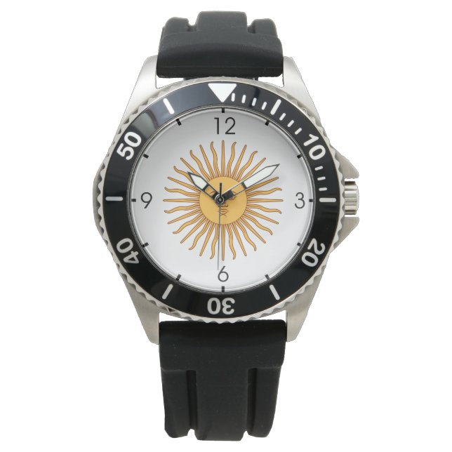 Reloj De Pulsera Sol argentino (Anverso)
