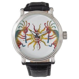 Reloj De Pulsera SOL DEL DÚO DE KOKOPELLI + sus ideas