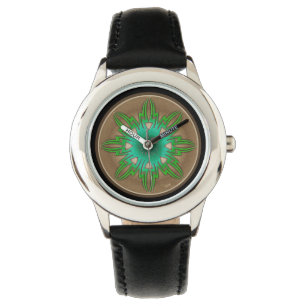 Reloj De Pulsera Sol verde