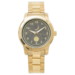 Reloj De Pulsera Sol y luna/Dios y diosa