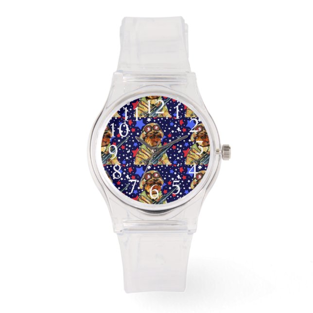 RELOJ DE PULSERA SOLDADO YORKIE POO (Anverso)