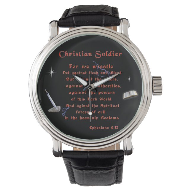 Reloj De Pulsera Soldados cristianos (Anverso)
