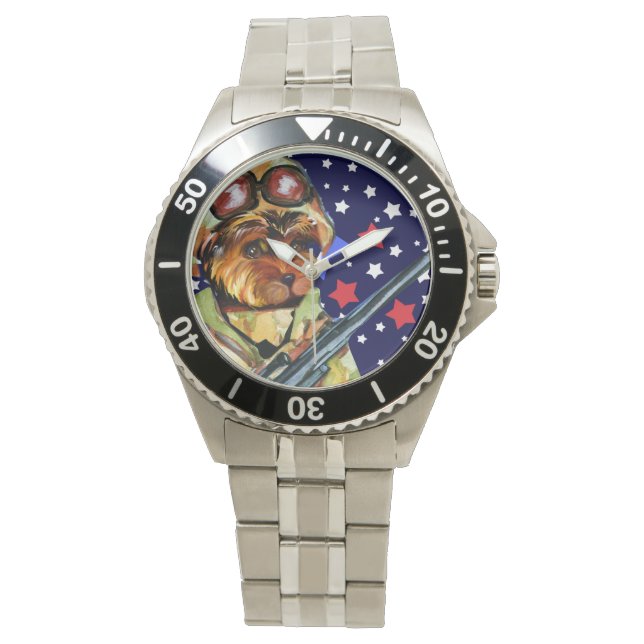 RELOJ DE PULSERA SOLDIER YORKIE POO (Anverso)